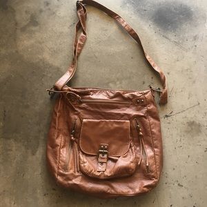 Brown pocket purse