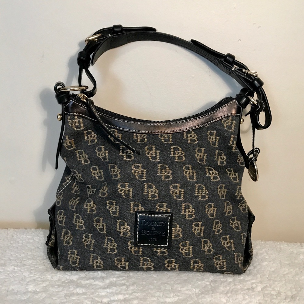 Dooney & Bourke Signature Americana Hobo