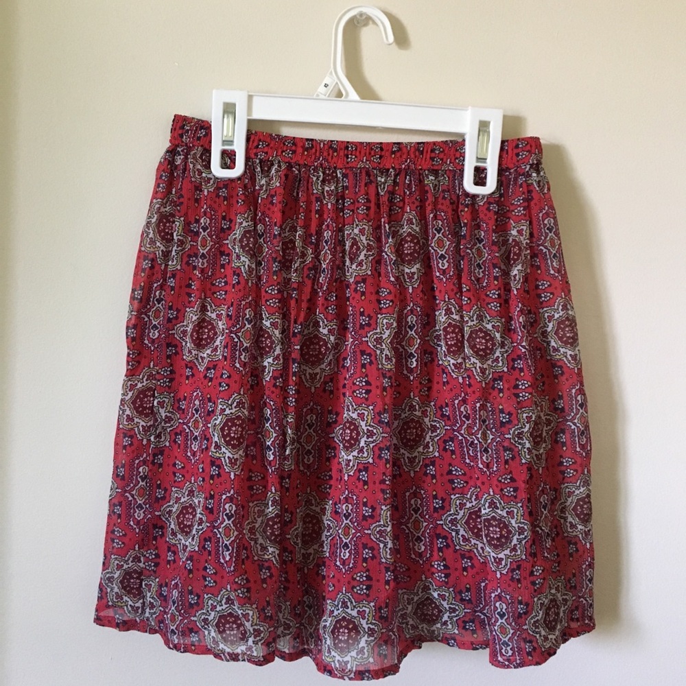 Hollister Flowy Skirt Small