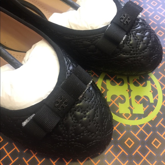 Tory Burch Shoes - NWT Tory Burch Bryant Quilted Ballet Flat black
