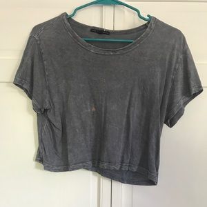 Urban Outfitters Tops - Truly Madly Deeply Grey Crop Top Urban Outfitters Tops - Truly Madly Deeply Grey Crop Top