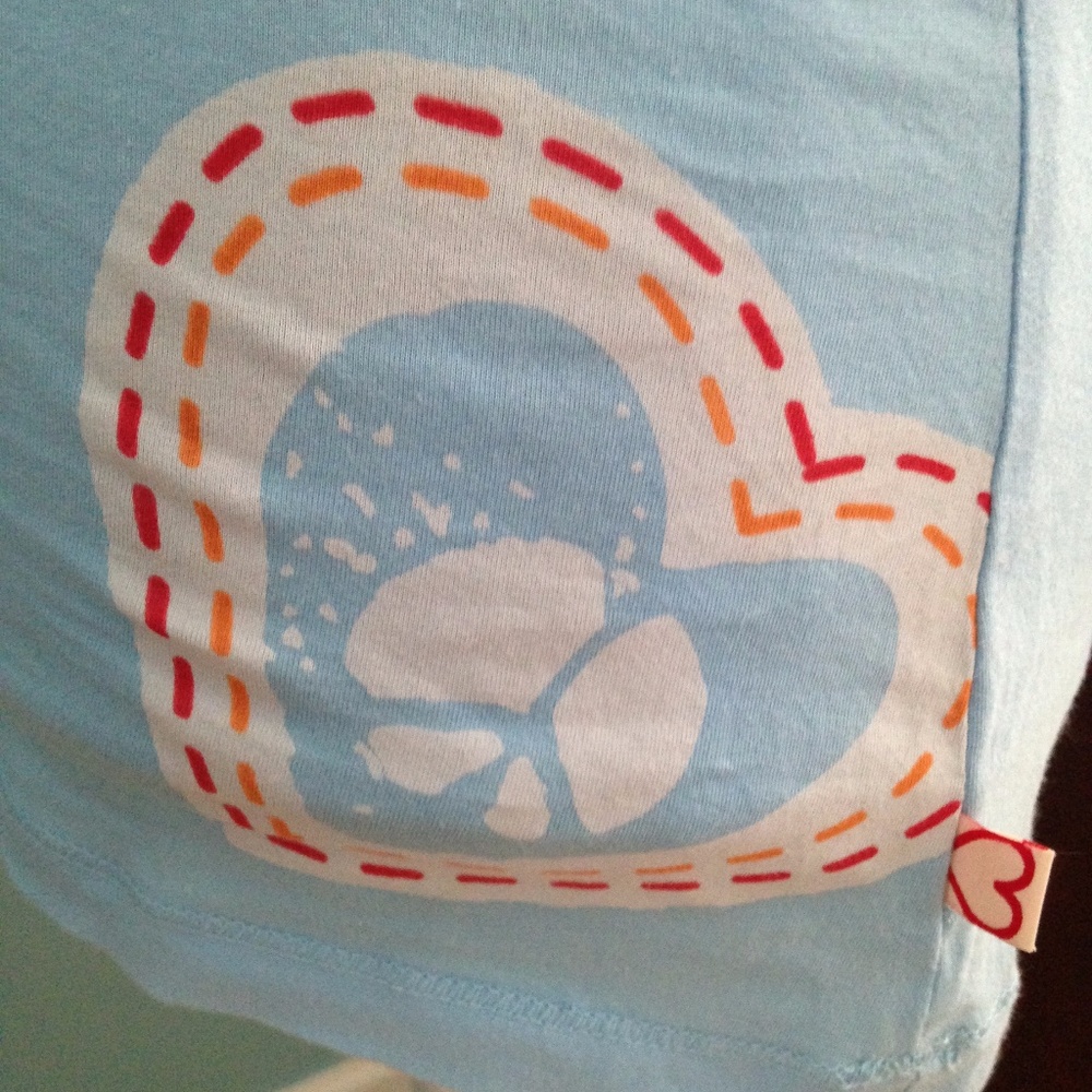 New Scanty Brand Cotton Cami w Lace Peace :-) S