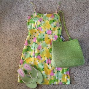 Lilly Pulitzer sundress.