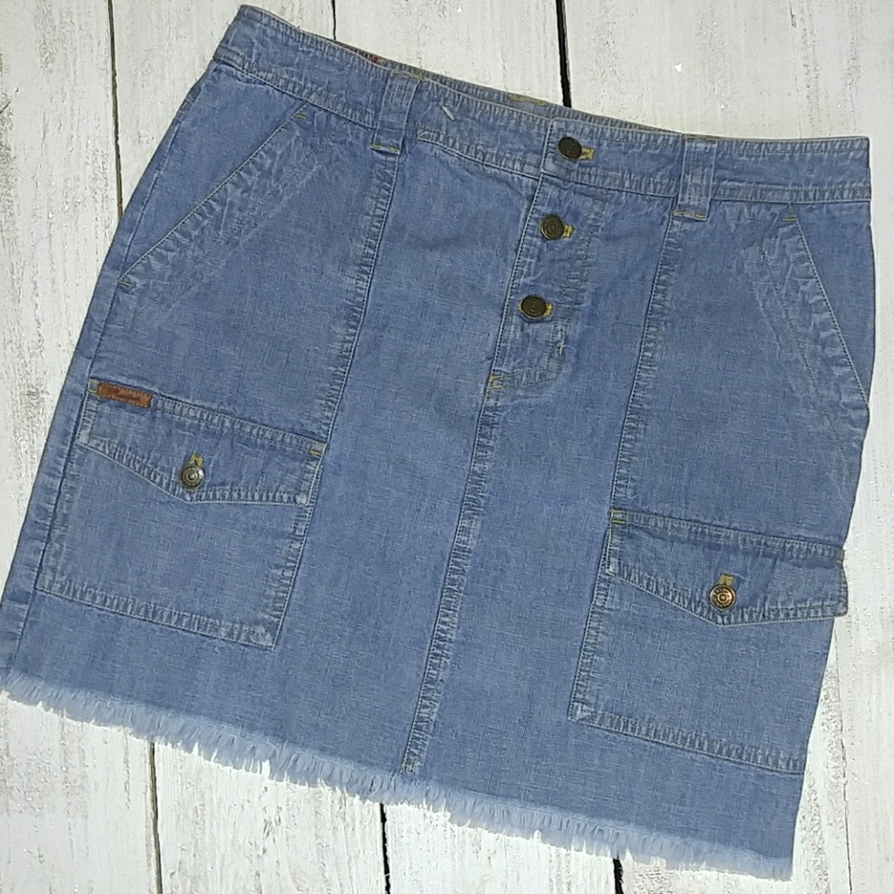 ***SOLD*** Ralph Lauren Denim Mini Skirt
