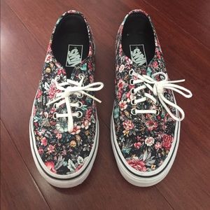 Floral Vans