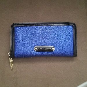 Blue Betsey Johnson Wallet