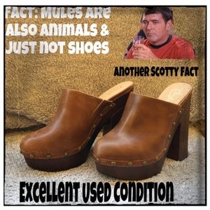 EUC Candies Playform Clogs Size 10