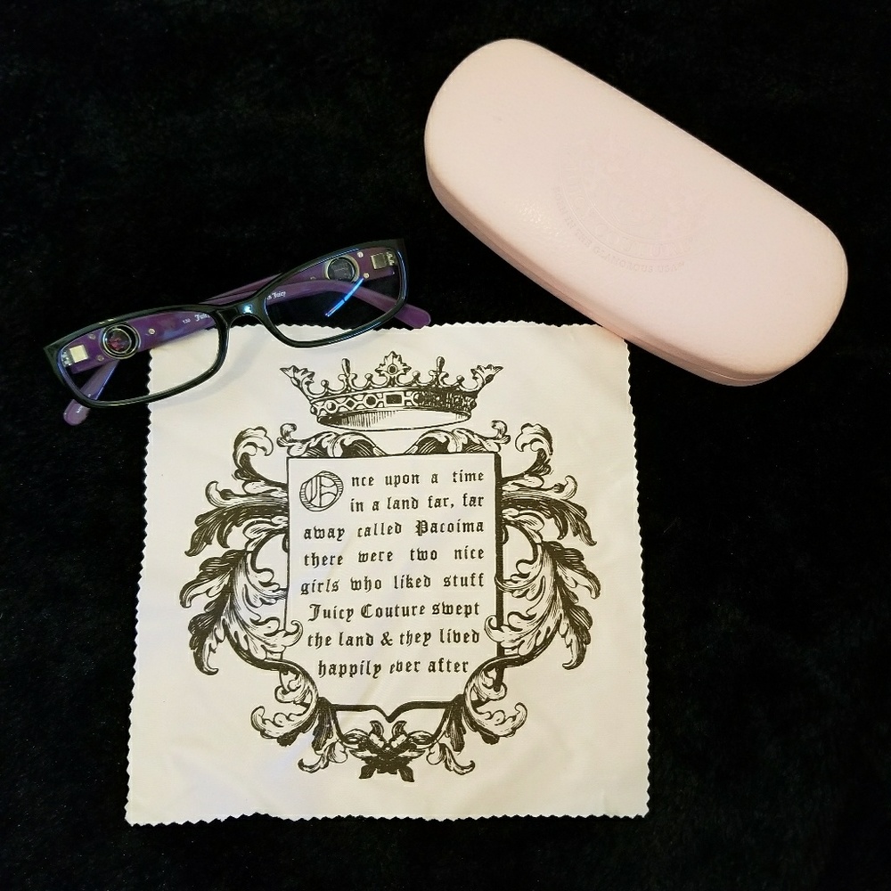 Authentic juicy couture prescription glasses