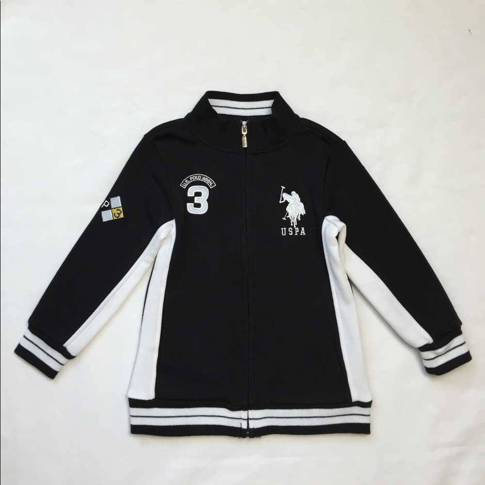 NWT U.S. Polo Assn. Boy Fleece Jacket