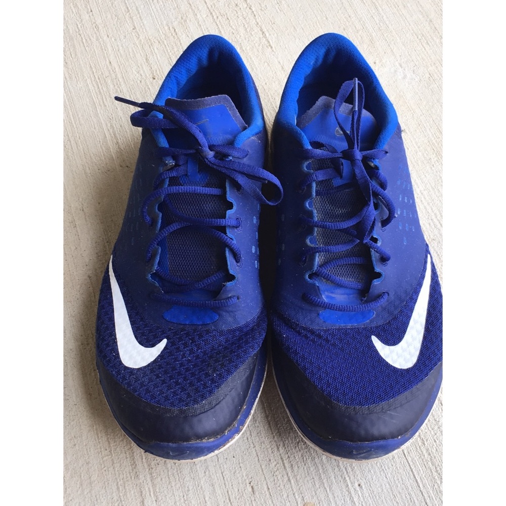Blue nikes