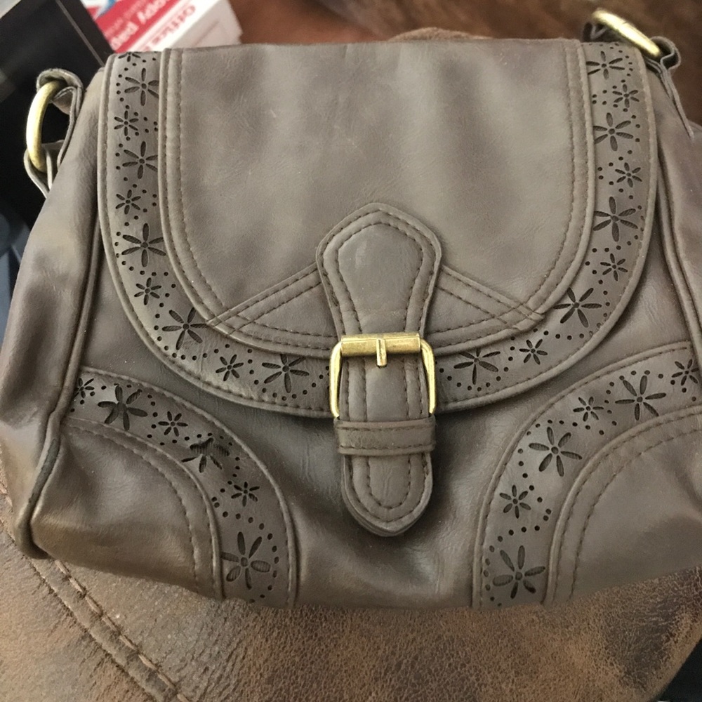 Brown used bag