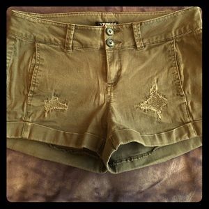 Express shorts.