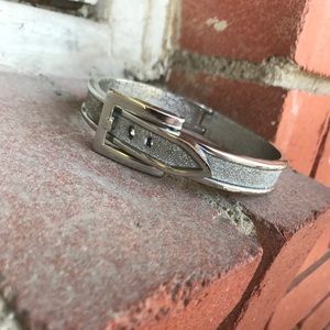 Silver Sparkly Bracelet