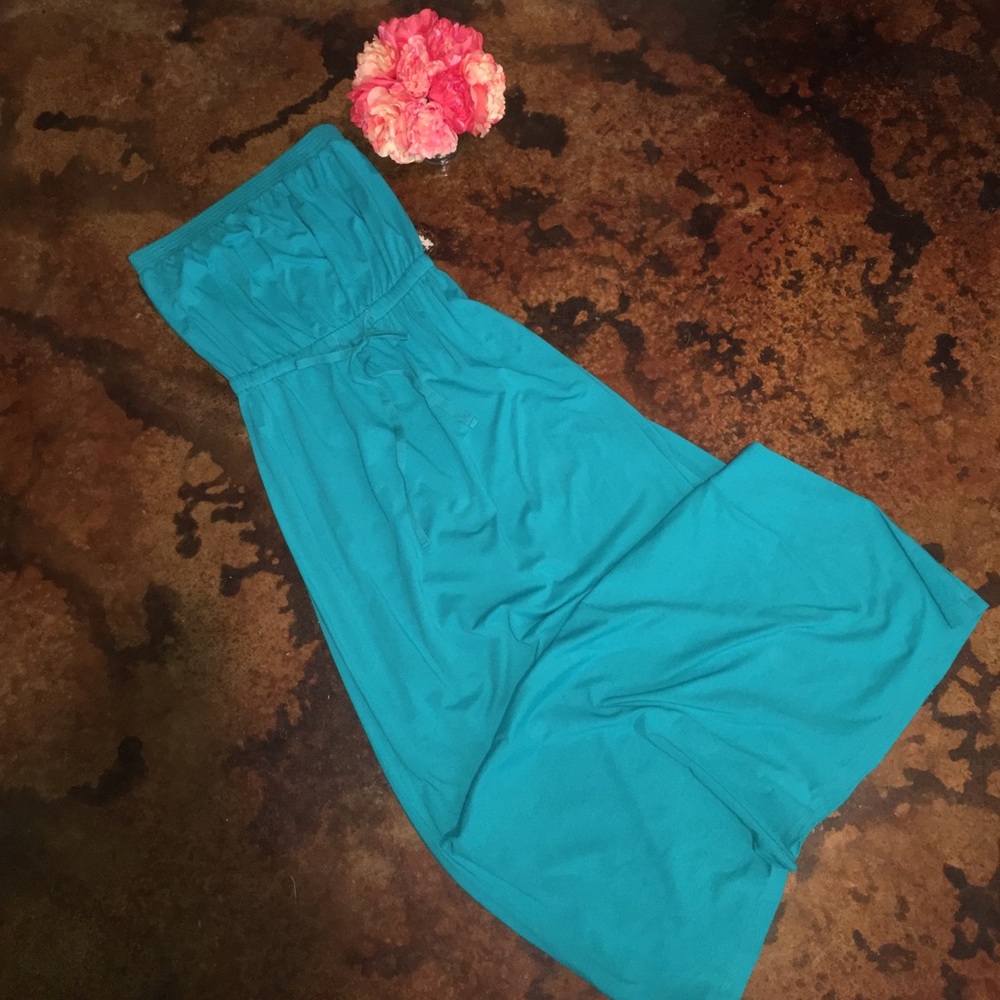 ✌🏼for $20🛍 Strapless cotton LOFT maxi dress