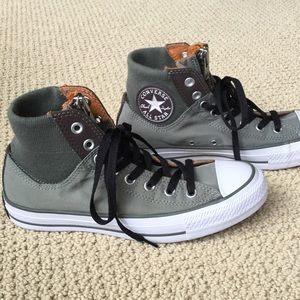 Converse Chuck Taylor olive green sneakers NWOT