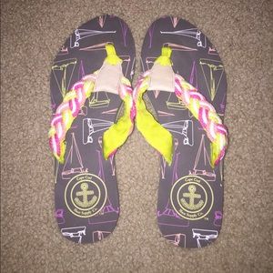 BRAND NEW NEVER WORN!!!! boat flip flops