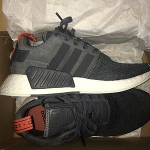 NMD R2 grey & burnt orange adidas