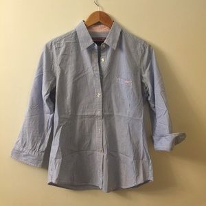 Vineyard Vines Blue pinstripe Button down