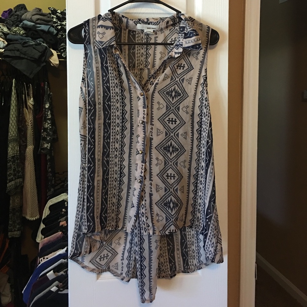 Flowy button up Blouse
