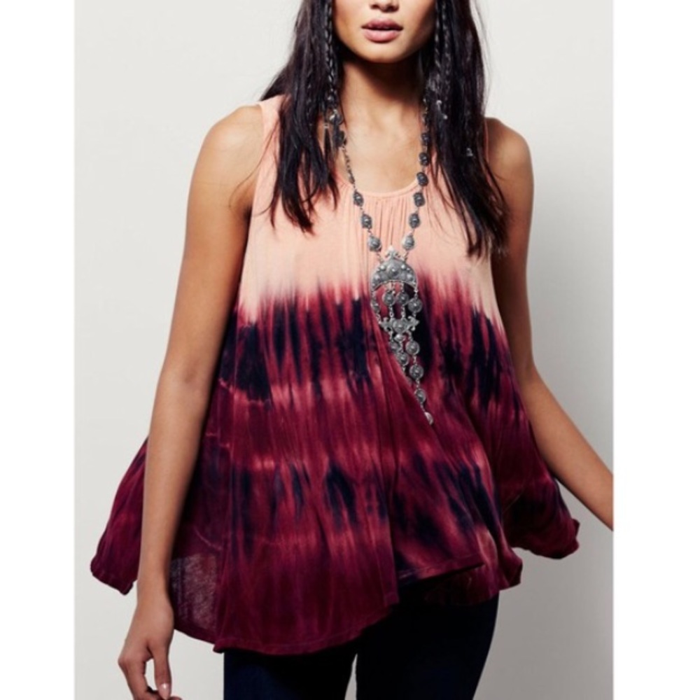 Tie Dye Free People Tunic Top