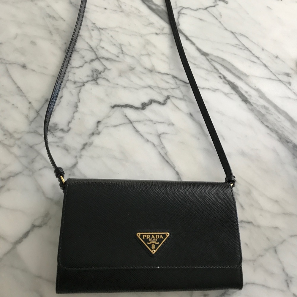 Authentic Prada cross body bag