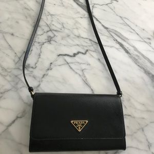 Authentic Prada cross body bag