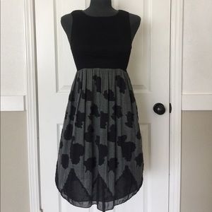 Max Studio Black dress with floral detail