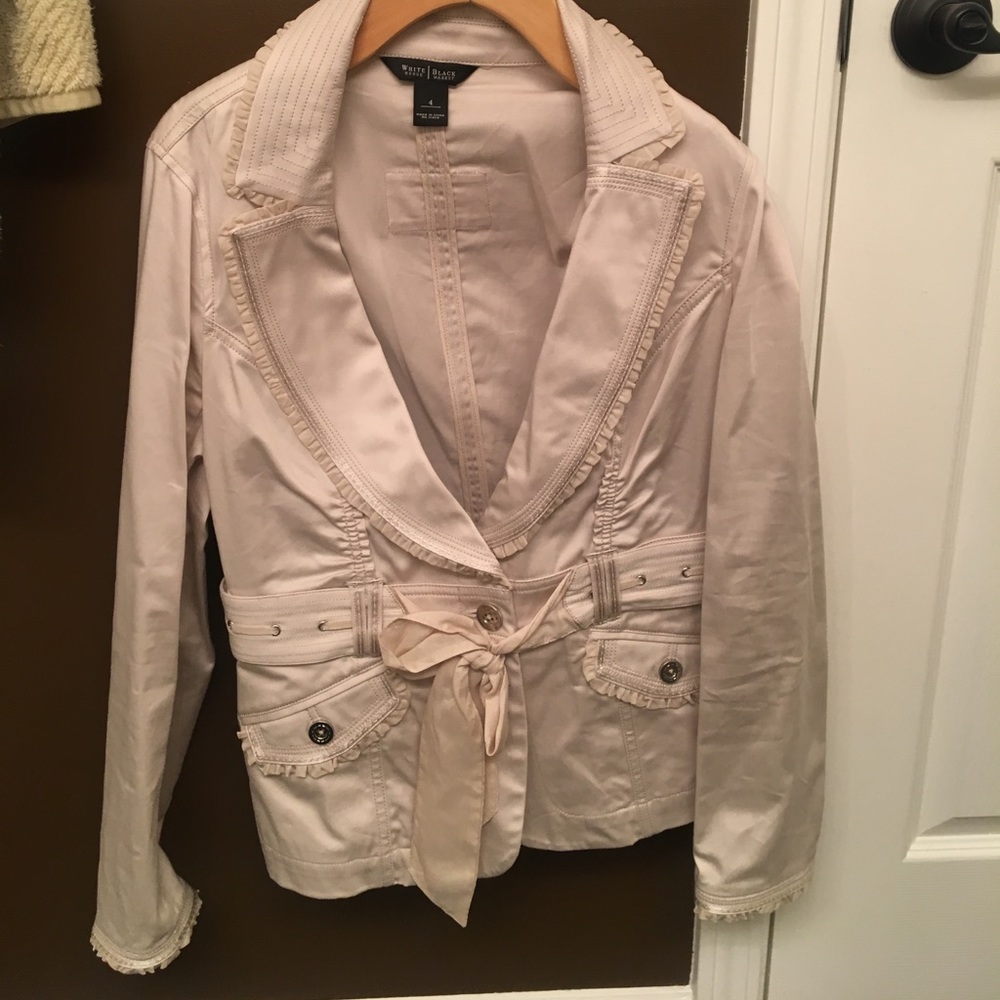 White House Black Market Khaki colored jacket