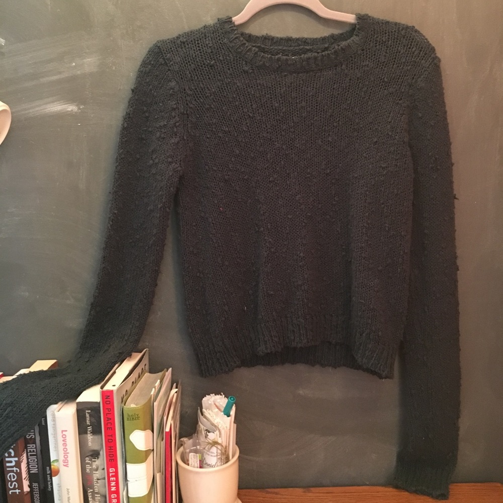 Kirra emerald green sweater