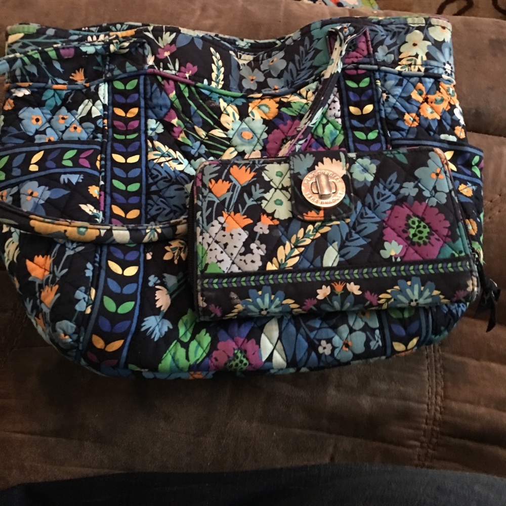 Vera Bradley Tote and Wallet