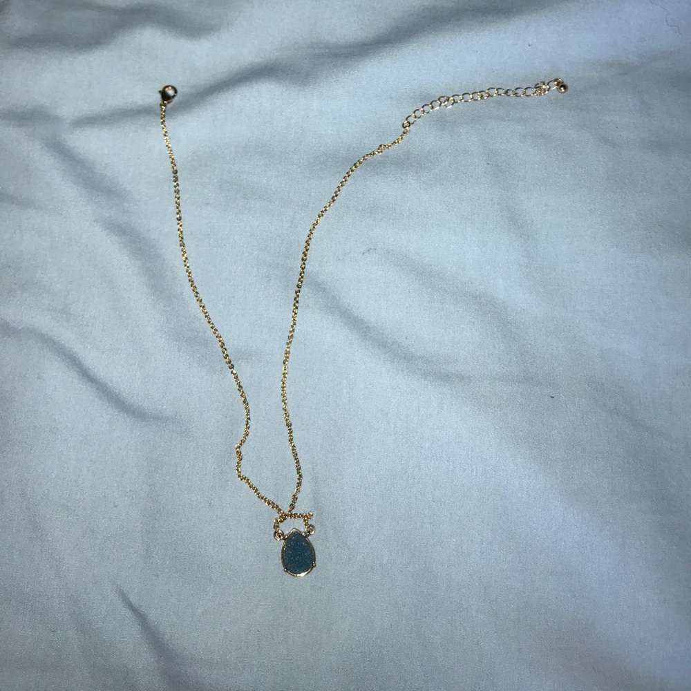 blue gemstone necklace...make an offer