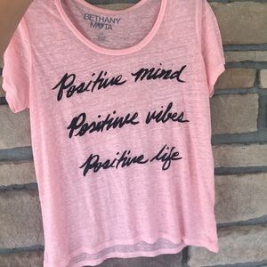 Positivity t shirt