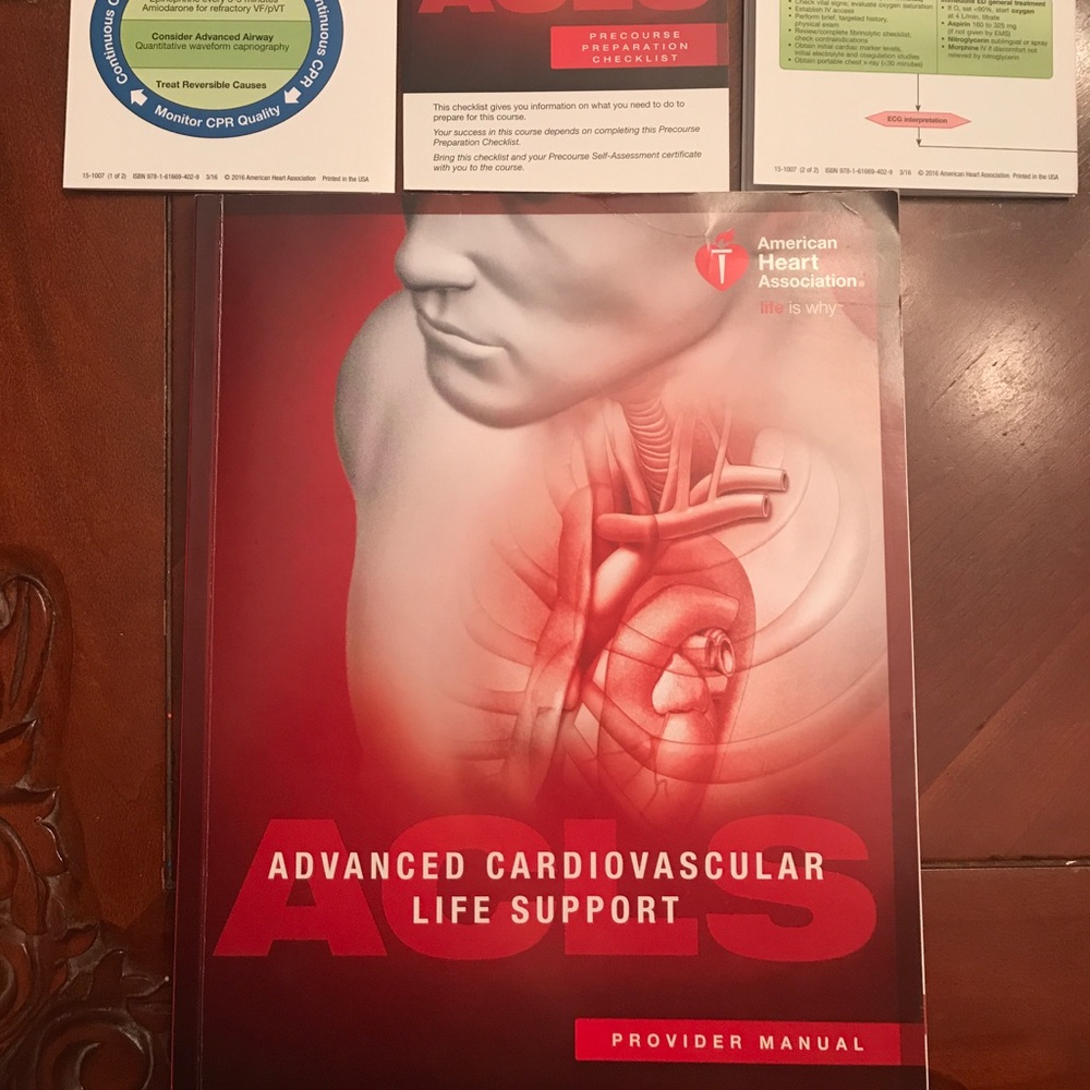 ACLS provider manual
