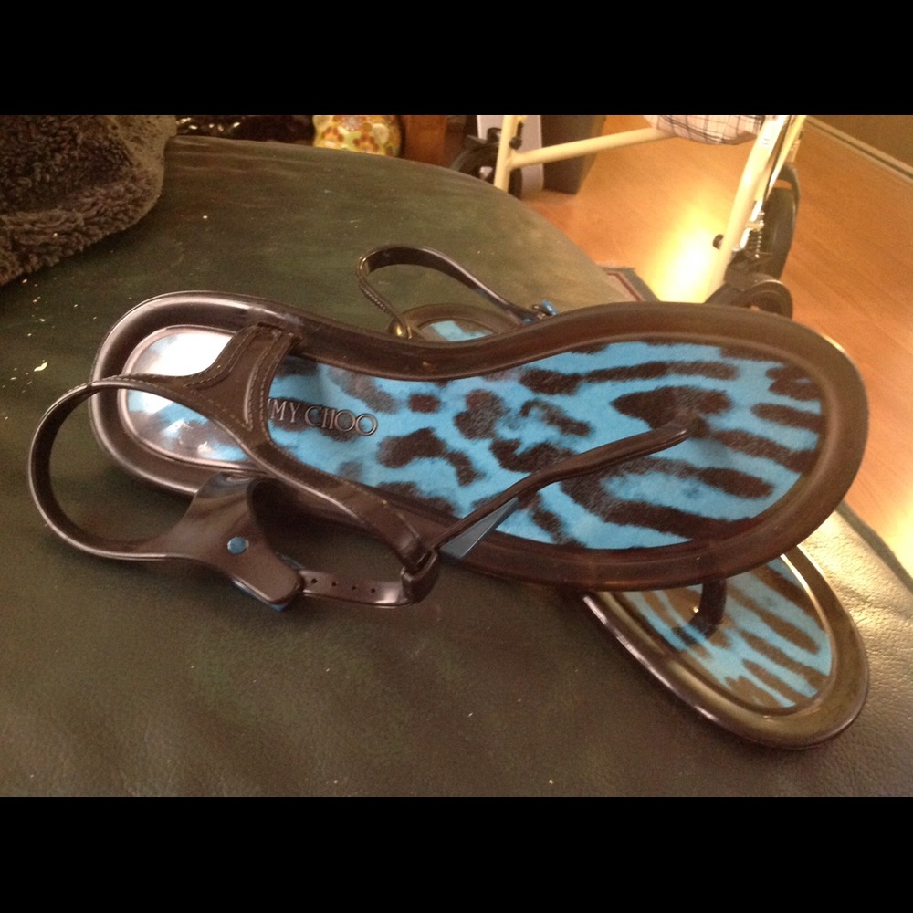 Jimmy Choo Maui Jelly Thong Sandal