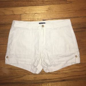 WOMENS SIZE 12 GAP SHORTS WHITE