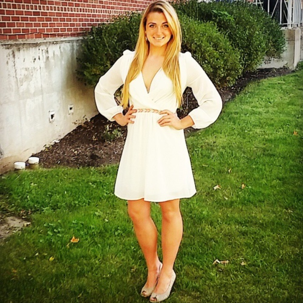 White dress