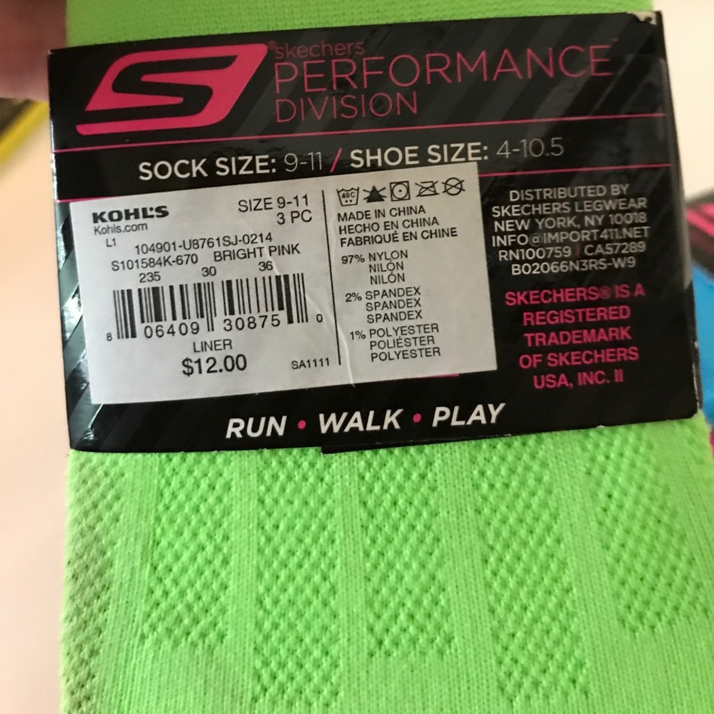 Socks for women's shoe size 4-10 bundle of 6 NWT - Picture 3 of 5