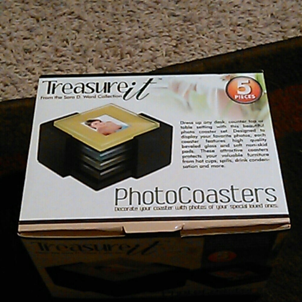 Photo coasters.