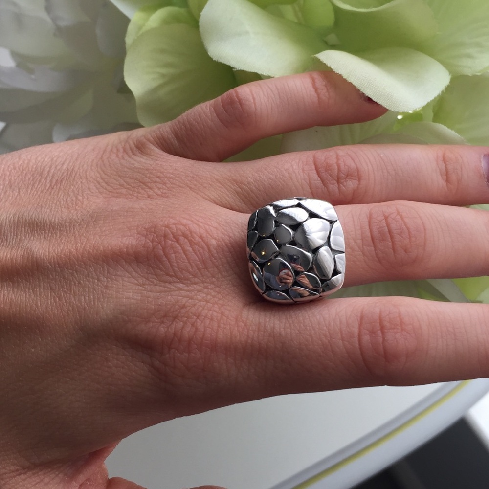 John Hardy inspired Cobblestone ring