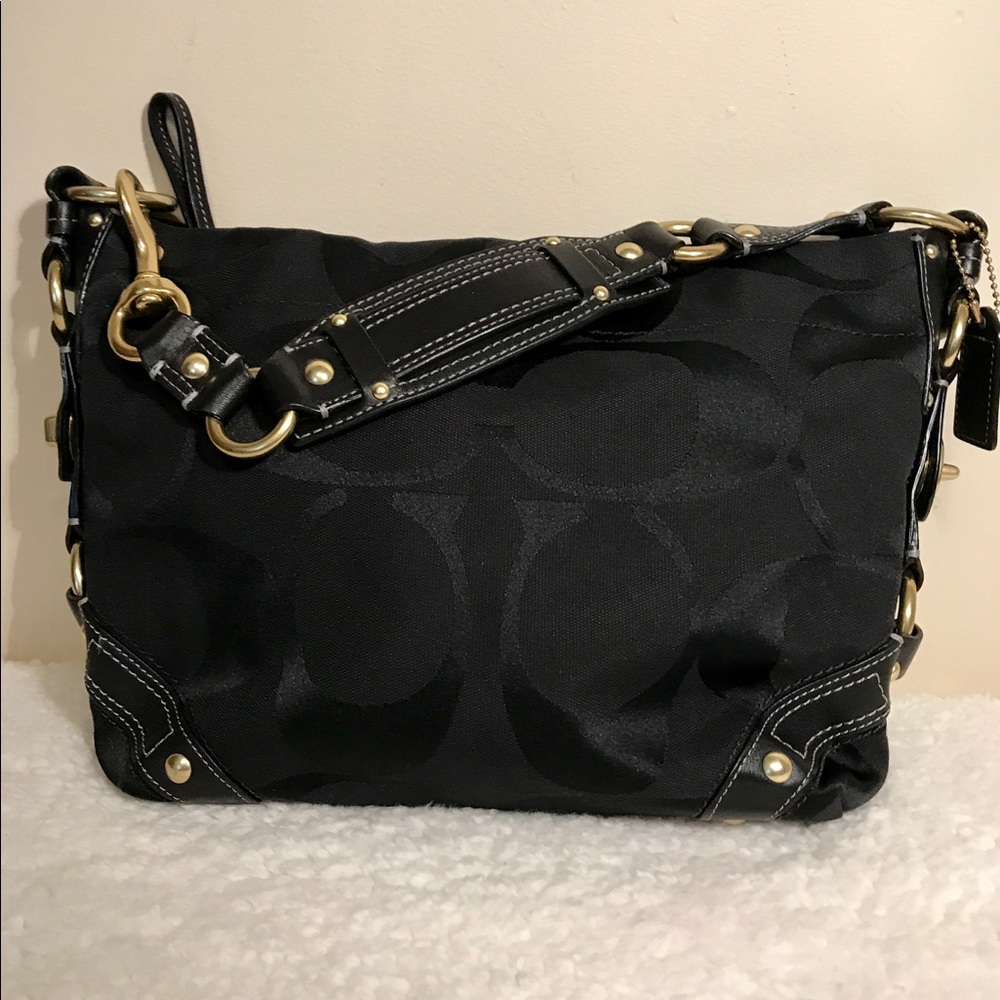 🔥SALE Coach Carly Signature Hobo