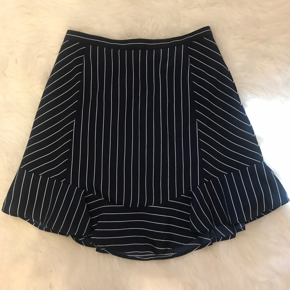 J. Crew striped skirt