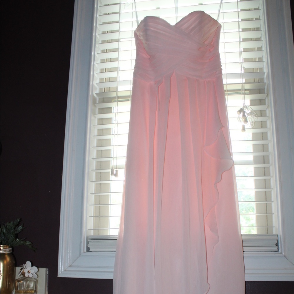 Davids Bridal Pink Gown