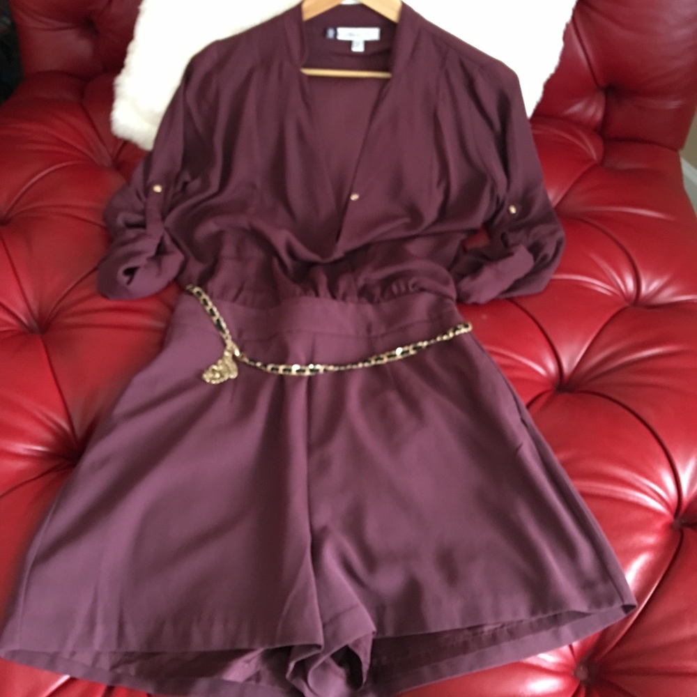 Burgundy Jumper