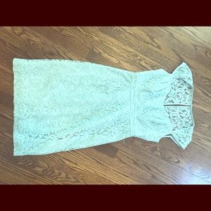 JCrew Mint Lace Dress