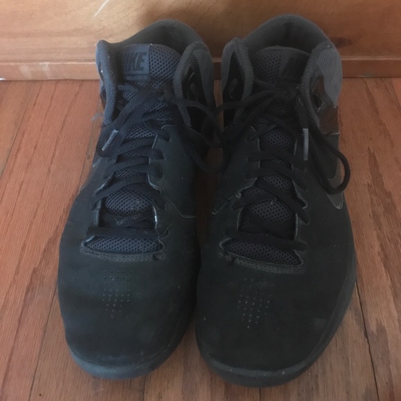 Men's size 8 Nike Air Visi Pro VI Blk/Blk - Picture 1 of 5