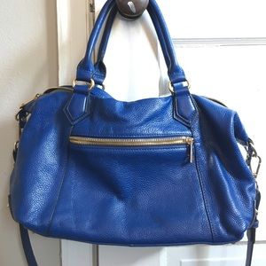 Ora Delphine cobalt satchel
