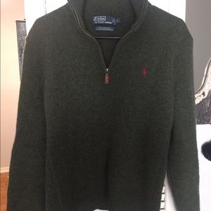 Polo Ralph Lauren olive green sweater
