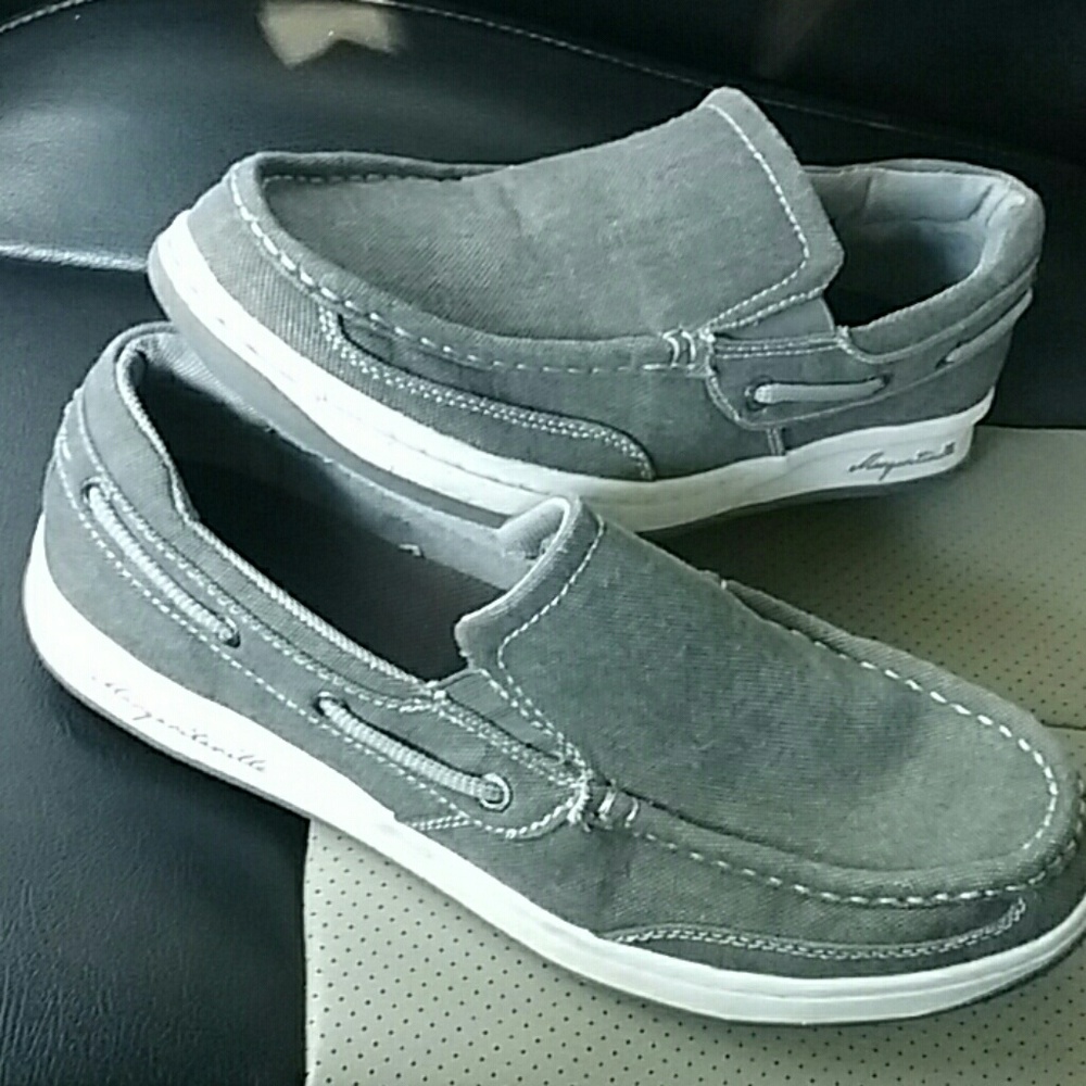 Margaritaville mens canvas deck shoes