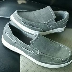 Margaritaville mens canvas deck shoes