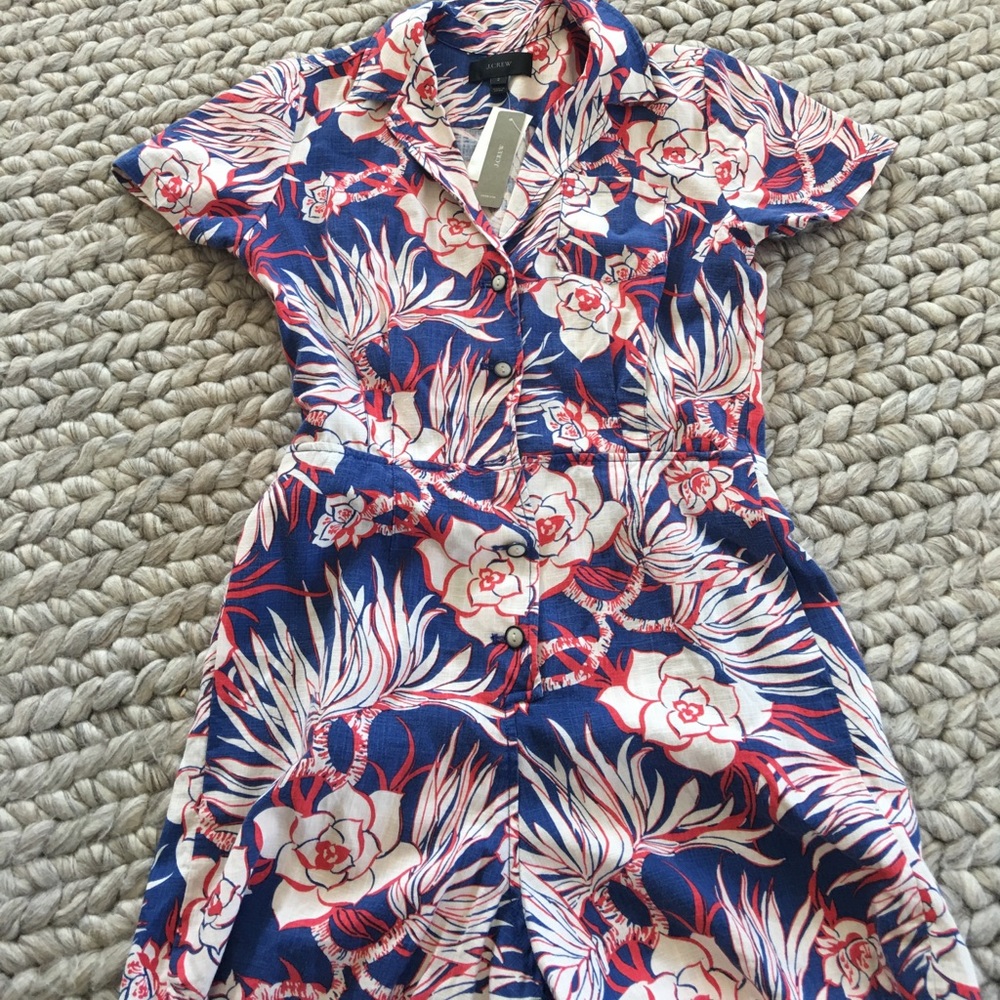 Jcrew Floral Romper NWT
